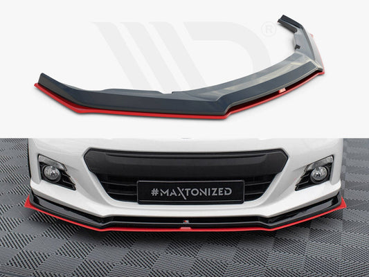 Maxton Design - FRONT SPLITTER V.3 SUBARU BRZ