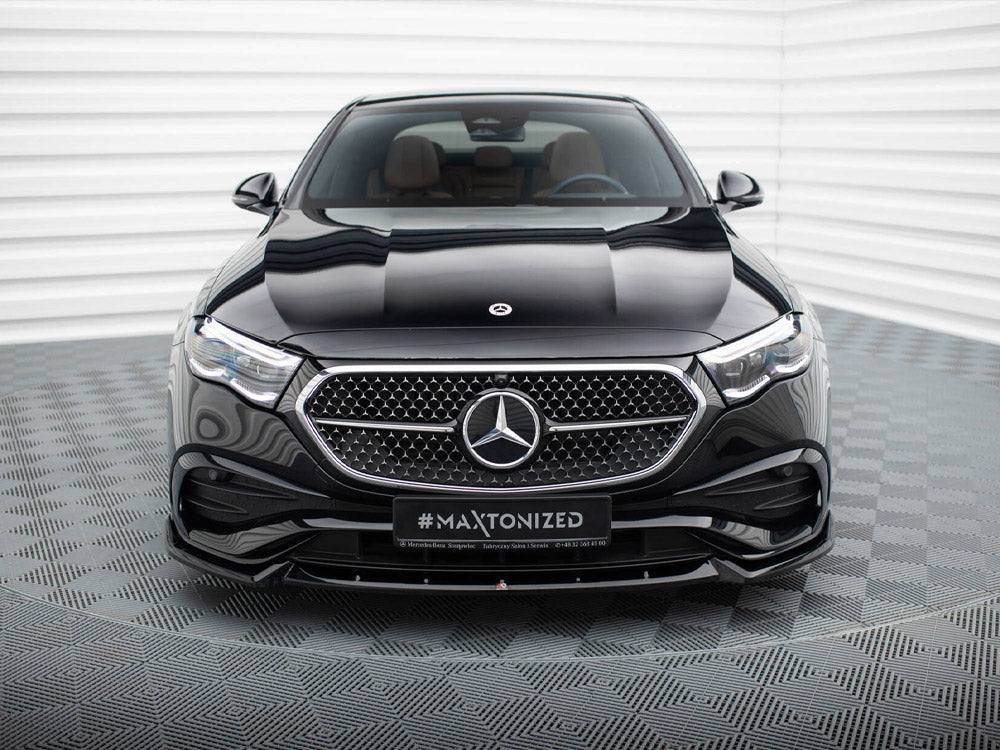 Maxton Design - FRONT SPLITTER V.2 MERCEDES-BENZ E AMG-LINE W214