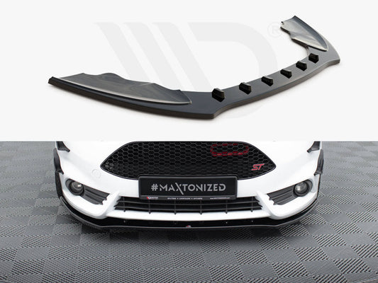 Maxton Design - FRONT SPLITTER V.1 FIESTA MK7 ST FACELIFT 2013-2017
