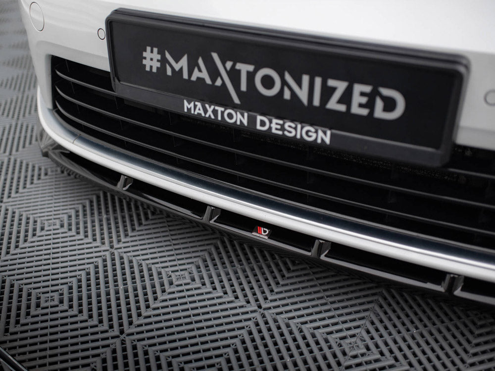 Maxton Design - Front Splitter V.5 Volkswagen Golf R / R-Line Mk7