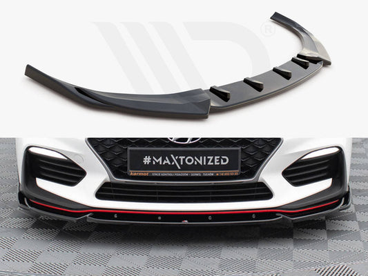 Maxton Design - FRONT SPLITTER V.5 HYUNDAI I30 N MK3 HATCHBACK/ FASTBACK (2017-)