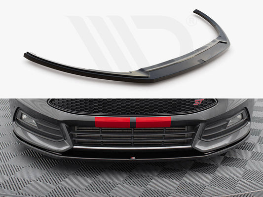 Maxton Design - FRONT SPLITTER V.2 FOCUS ST MK3 FACELIFT