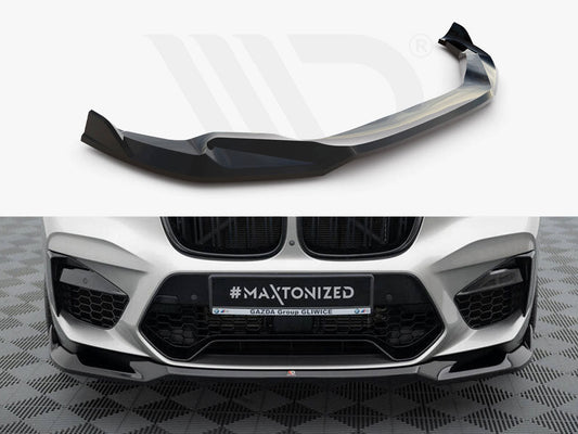 Maxton Design - Front Splitter V.2 BMW X4 M F98
