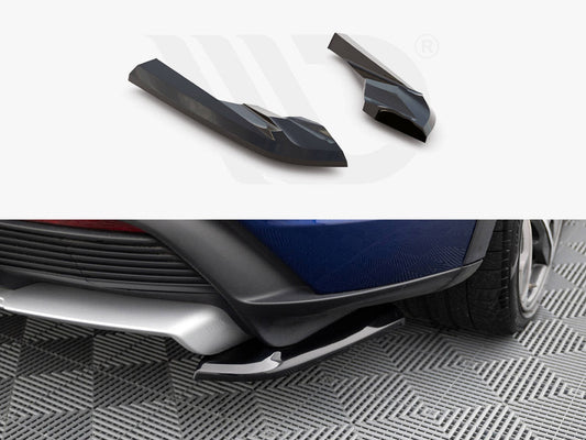 Maxton Design - Rear Side Splitters Porsche Taycan Cross Turismo 4S