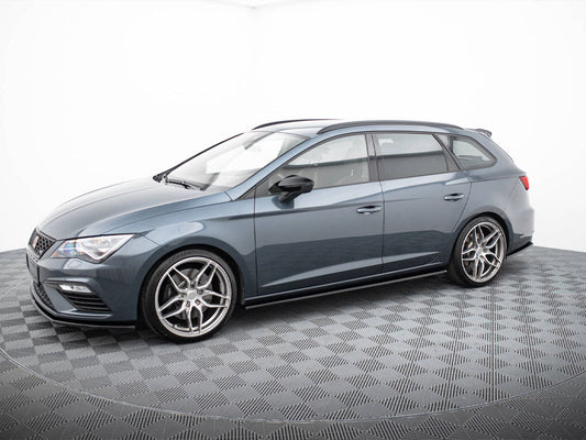Maxton Design - SIDE SKIRTS DIFFUSERS V.2 SEAT LEON MK 3.5 CUPRA / CUPRA ESTATE