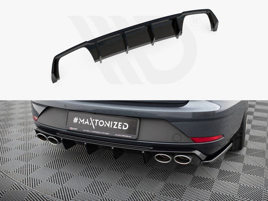 Maxton Design - Rear Valance V.3 Seat Leon Cupra ST Mk3 FL