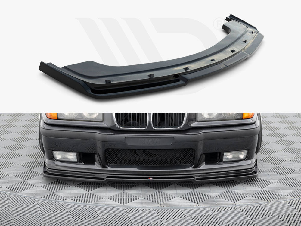 Maxton Design - Aftermarket  Front Splitter V.1 compatible with BMW M3 / 3 M-Pack Coupe / Cabrio E36