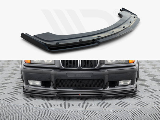 Maxton Design - Aftermarket  Front Splitter V.1 compatible with BMW M3 / 3 M-Pack Coupe / Cabrio E36