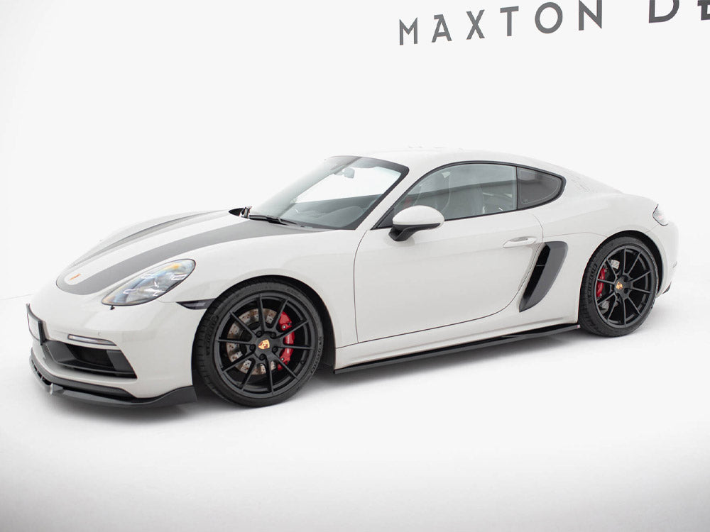 Maxton Design - Side Skirts Diffusers Porsche 718 Cayman GTS 982c