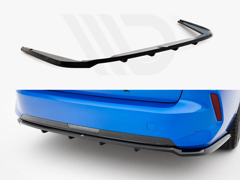 Maxton Design - Rear Splitter (Vertical Bars) Opel Astra Sports Tourer L (MK8)