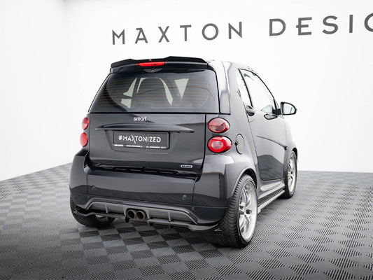 Maxton Design - Rear Splitter (Vertical Bars) Brabus Smart Fortwo C451 Facelift