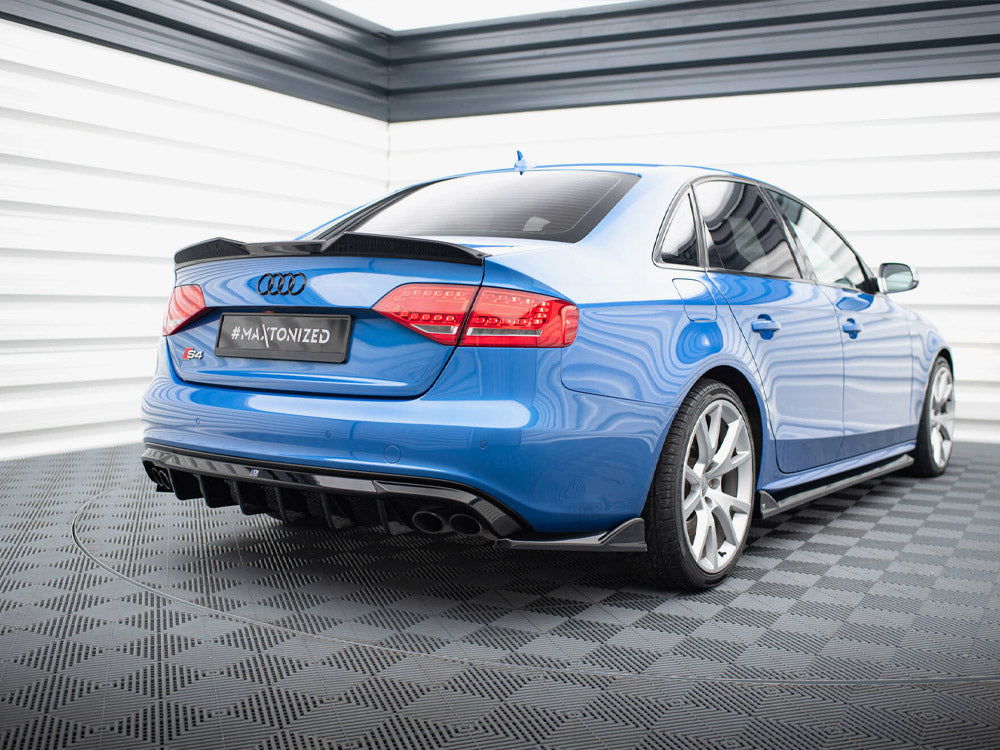 Maxton Design - Rear Side Splitters V.2 Audi S4 Sedan B8