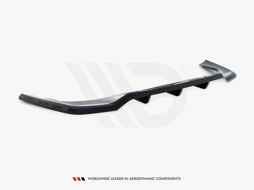 Maxton Design - Rear Splitter (Vertical Bars) Mercedes-Benz GLC Coupe AMG-Line C254
