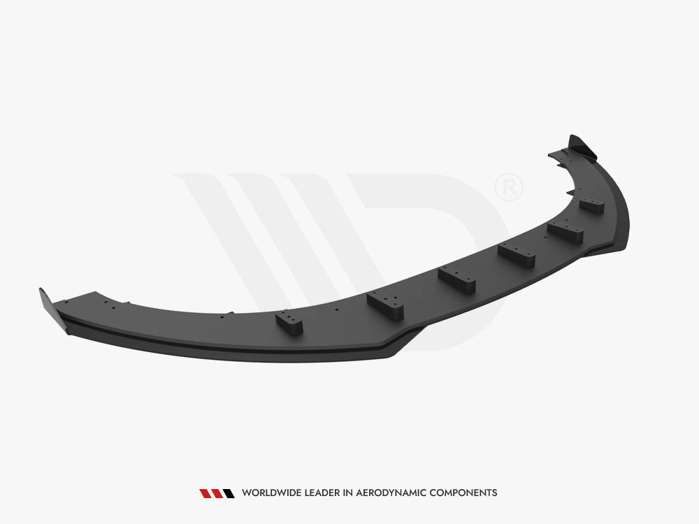 Maxton Design - Street PRO Front Splitter + Flaps Audi TT S / TT S-Line 8J Facelift