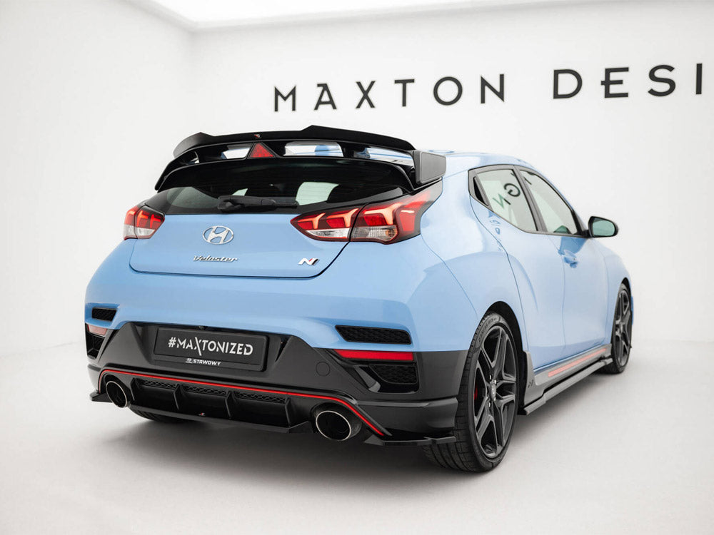 Maxton Design - Central Rear Splitter Hyundai Veloster N Mk2