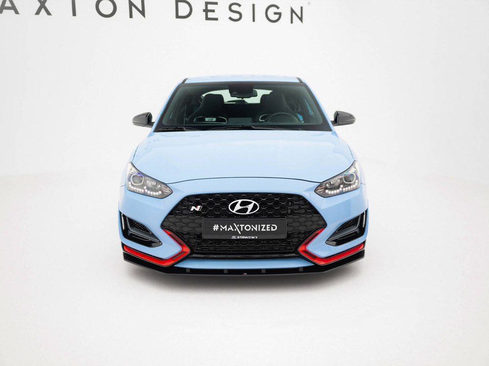 Maxton Design - Street PRO Front Splitter Hyundai Veloster N Mk2