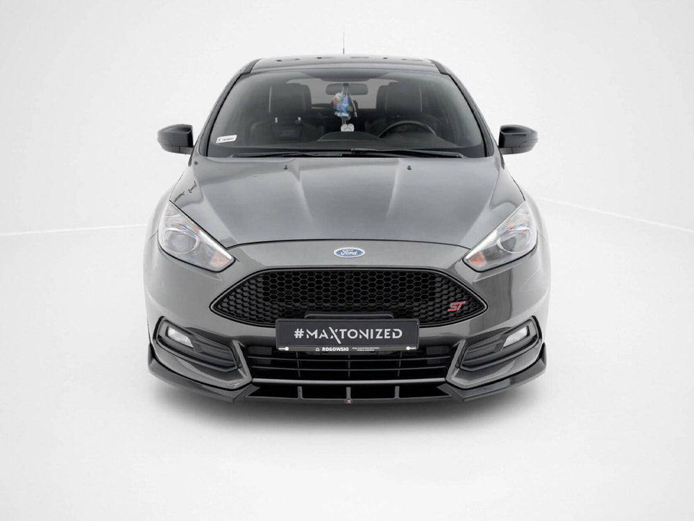 Maxton Design - Front Splitter V.6 Ford Focus ST Mk3 Facelift