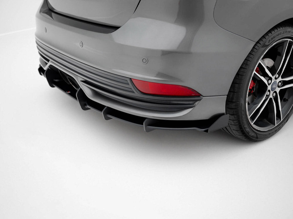 Maxton Design - Rear Side Flaps Ford Focus ST Mk3 Facelift