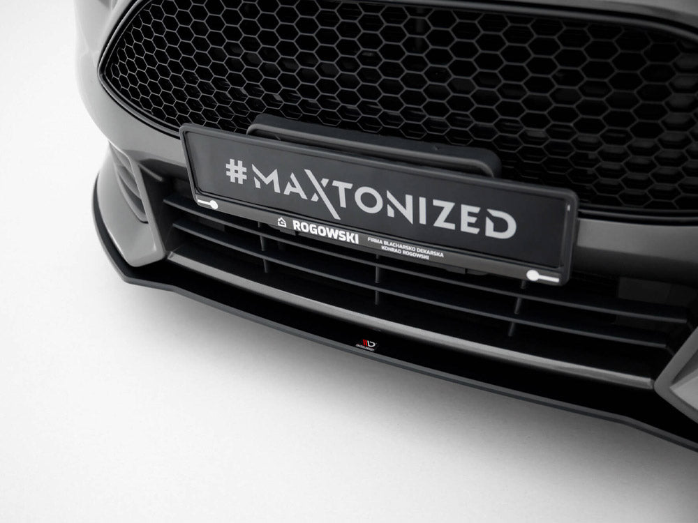 Maxton Design - Street PRO Front Splitter Ford Focus ST Mk3 Facelift
