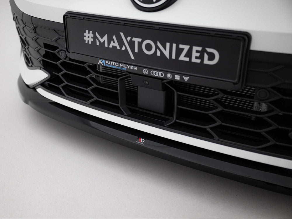 Maxton Design - Front Splitter V.4 Volkswagen Golf GTI / GTE / R-Line Mk8 Facelift