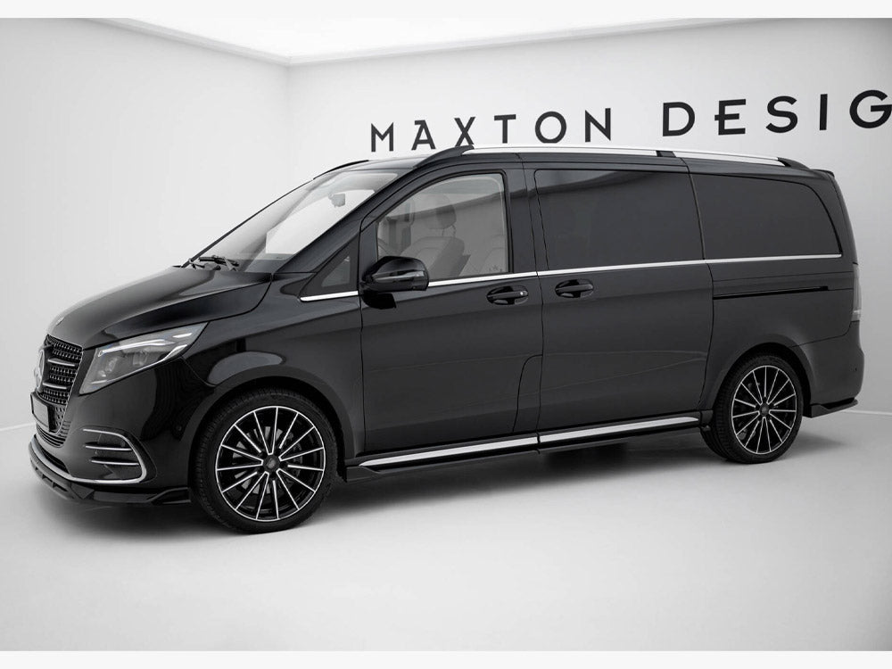 Maxton Design - Side Skirts Diffusers V.2 Mercedes-Benz V-Class Long AMG-Line W447