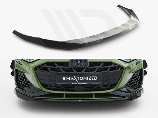 Maxton Design -  Front Splitter V.2 Audi S3 Sportback / A3 S-Line Sportback 8Y Facelift