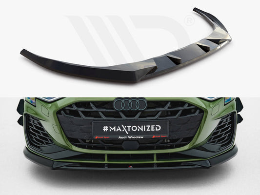 Maxton Design -   Front Splitter V.1 Audi S3 Sportback / A3 S-Line Sportback 8Y Facelift