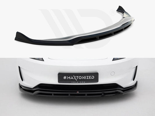 Maxton Design - Front Splitter V.1 Tesla Model 3 Performance Mk1 Facelift