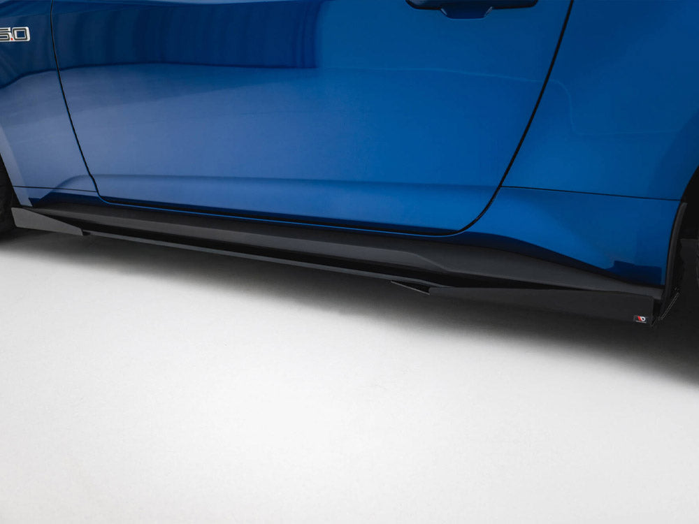 Maxton Design - Street PRO Side Skirts Diffusers + Flaps Ford Mustang GT Mk7