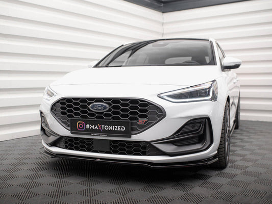 Maxton Design - Front Splitter V.1 Ford Focus ST / ST-Line Mk4 Facelift