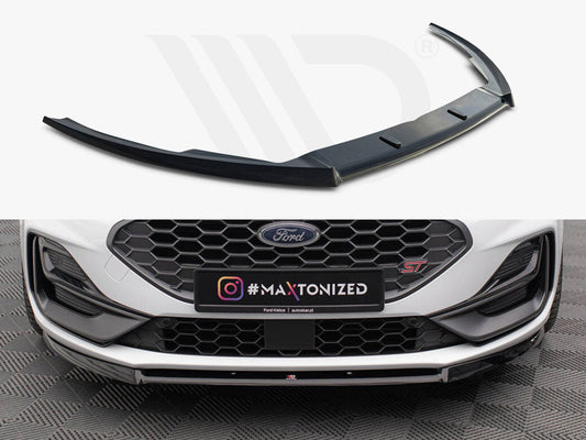 Maxton Design - Front Splitter V.2 Ford Focus ST / ST-Line Mk4 Facelift