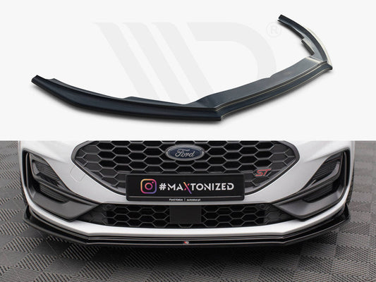 Maxton Design - Front Splitter V.4 Ford Focus ST / ST-Line Mk4 Facelift