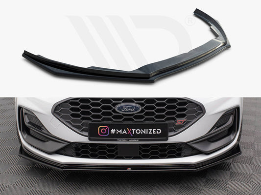 Maxton Design - Front Splitter V.5 Ford Focus ST / ST-Line Mk4 Facelift