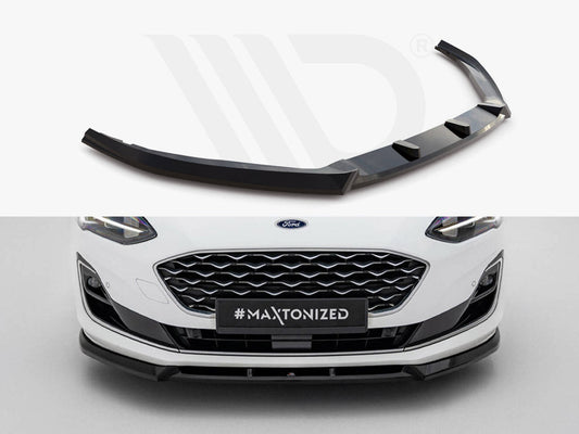 Maxton Design - Front Splitter V.2 Ford Focus Vignale Mk4