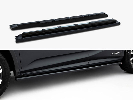 Maxton Design - Side Skirts Diffusers V.2 Lexus RX Mk4 Facelift (version without OEM step rails)
