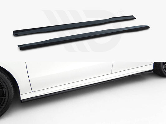 Maxton Design -  Side Skirts Diffusers Mercedes-AMG CLA 35 / 45 Coupe / Shooting Brake C118 Facelift / X118 Facelift