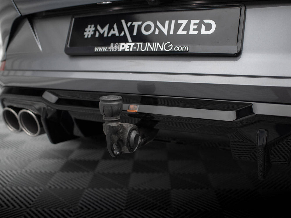 Maxton Design - Rear Valance V.3 + Exhaust Ends Imitation Cupra Formentor Mk1 Facelift