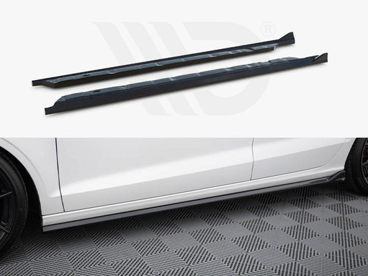 Maxton Design - Side Skirts Diffusers Audi A3 Sedan 8V Facelift