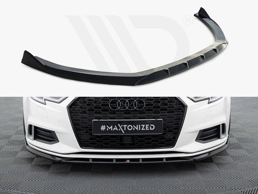 Maxton Design - Front Splitter Audi A3 Sedan 8V Facelift