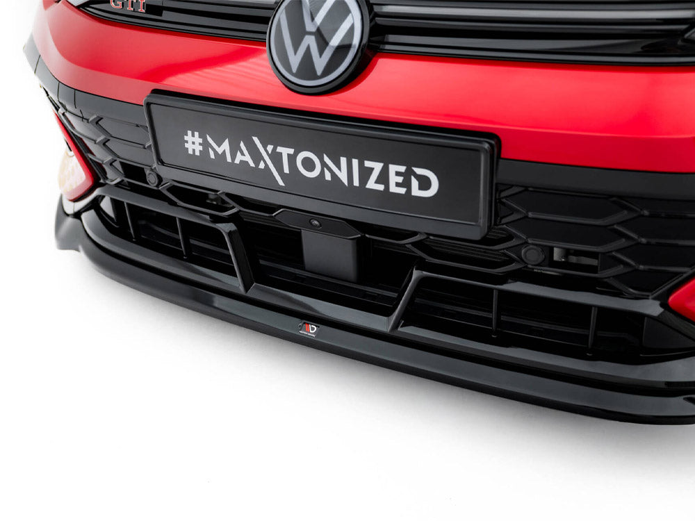 Maxton Design - Front Splitter V.4 Volkswagen Golf GTI Clubsport Mk8 Facelift