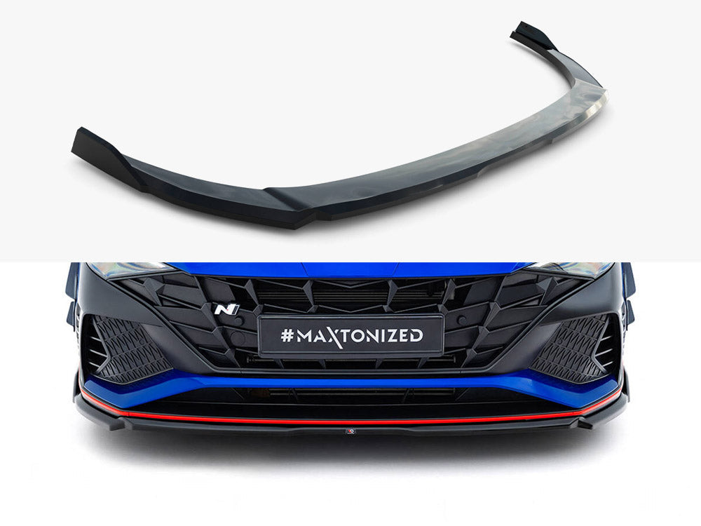Maxton Design - Front Splitter V.1 Hyundai Elantra N Mk7
