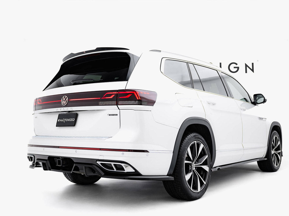 Maxton Design - Rear Splitter (Vertical Bars) Volkswagen Atlas R-Line Mk1 Facelift 2