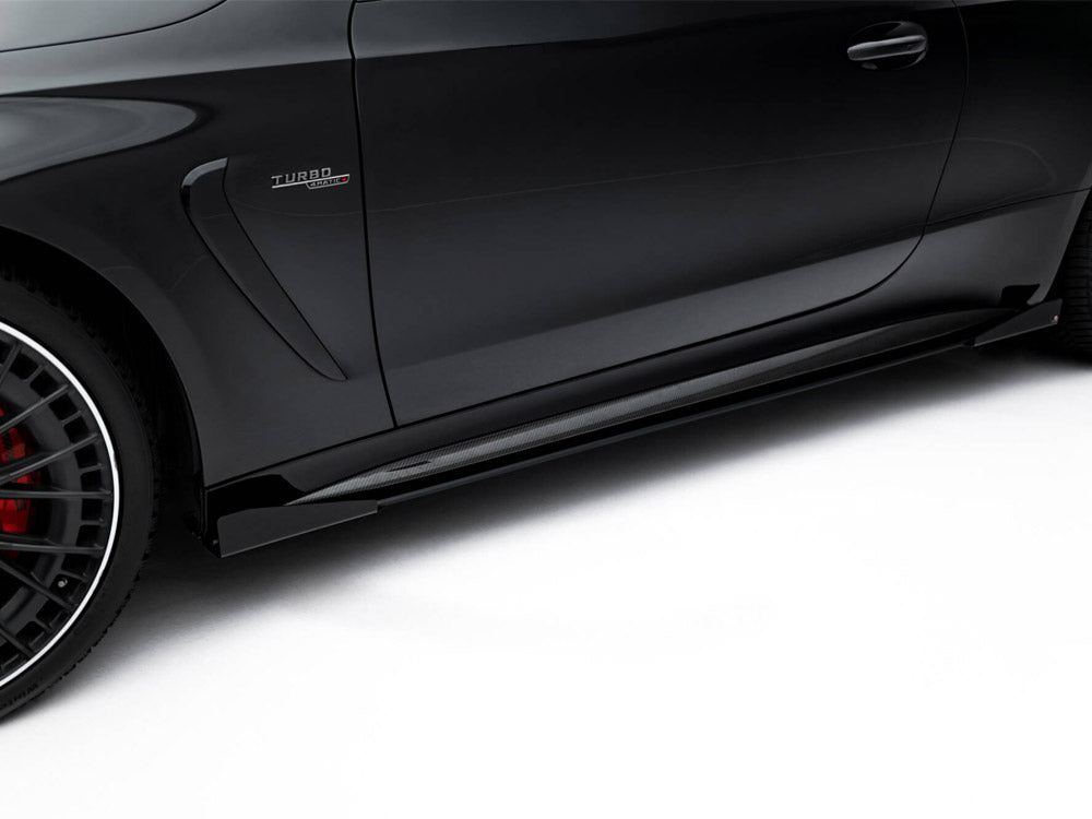 Maxton Design - Street PRO Side Skirts Diffusers + Flaps Mercedes-AMG CLE 53 C236