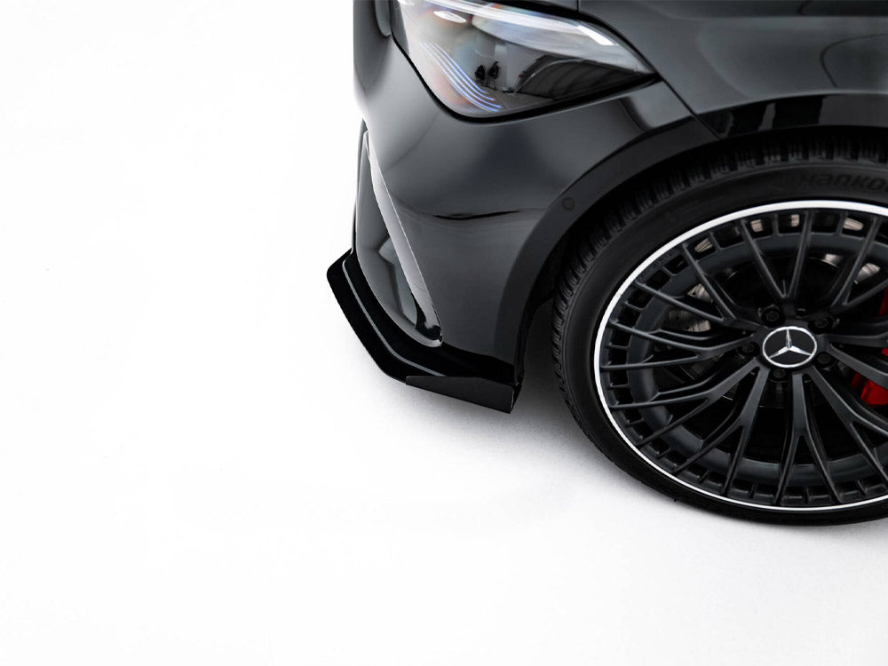Maxton Design - Street PRO Front Splitter + Flaps Mercedes-AMG CLE 53 C236