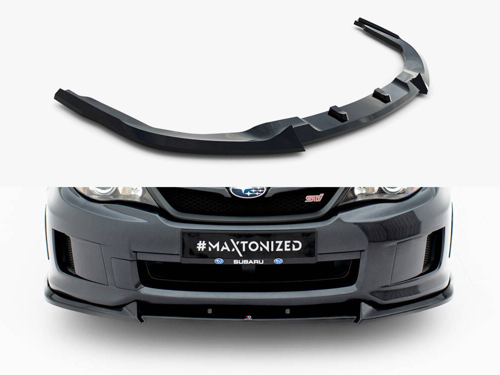 Maxton Design - Front Splitter V.2 Subaru Impreza WRX STI Mk3 Facelift