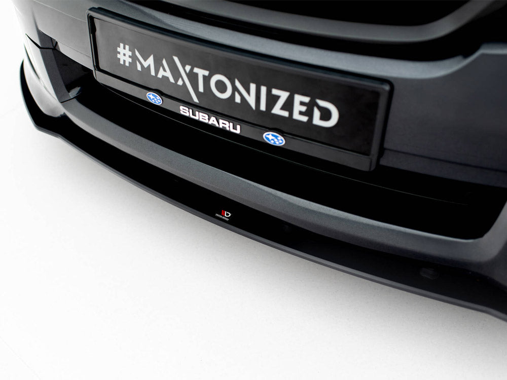 Maxton Design - Street PRO Front Splitter Subaru Impreza WRX STI Mk3 Facelift