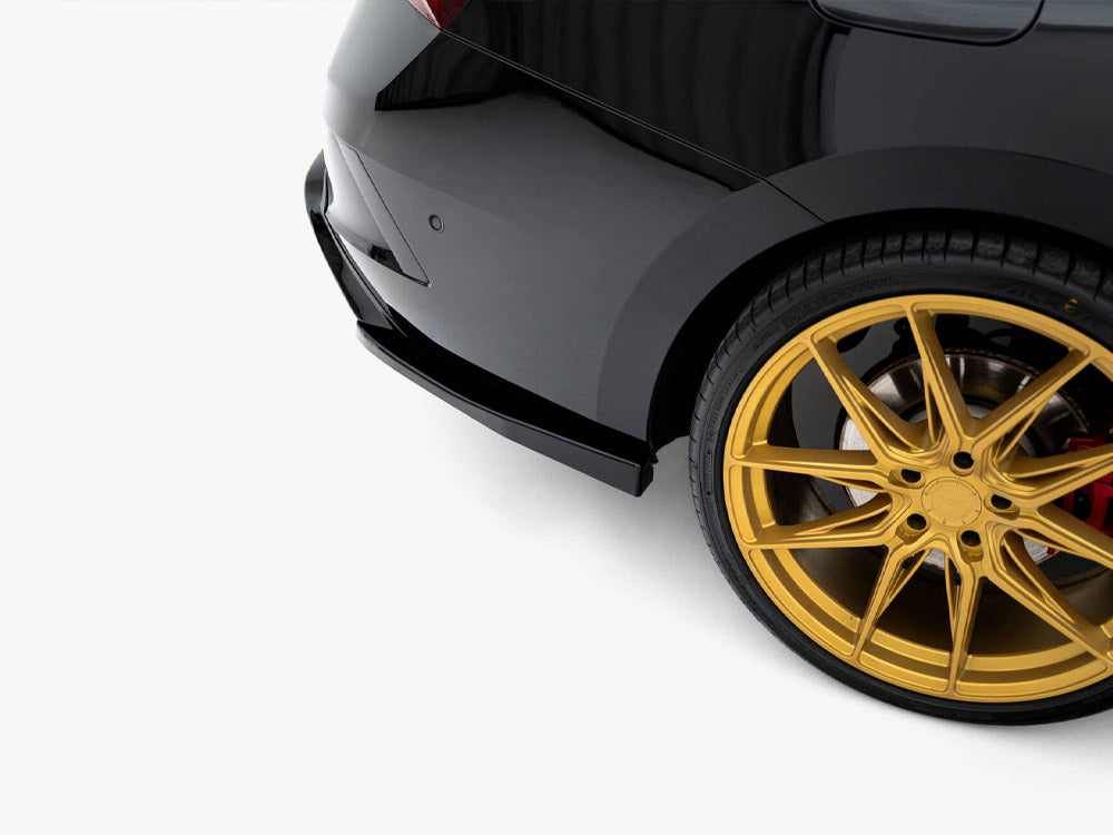 Maxton Design - Rear Side Splitters V.4 Skoda Octavia RS Liftback / Estate Mk4 Facelift