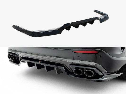 Maxton Design - Rear Splitter (Vertical Bars) Mercedes-AMG GLC 43 X254