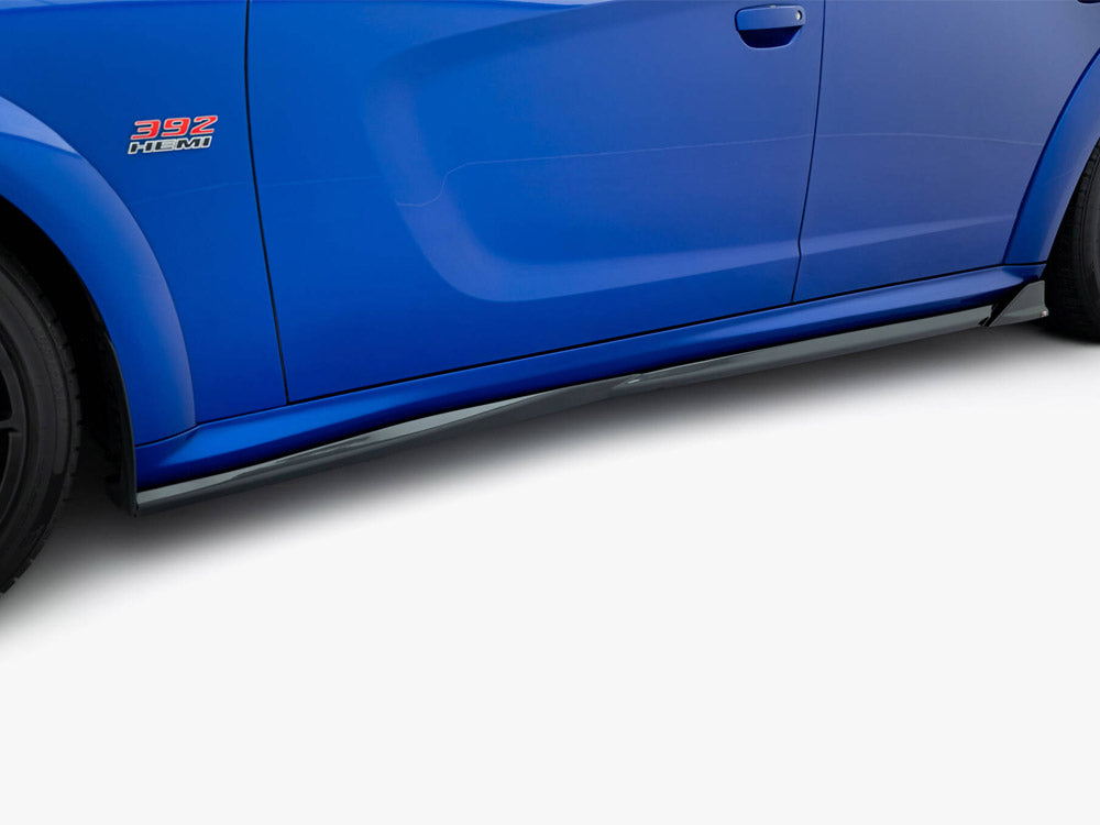 Maxton Design - Side Skirts Diffusers Dodge Charger RT Scat Pack Widebody Mk3 Facelift