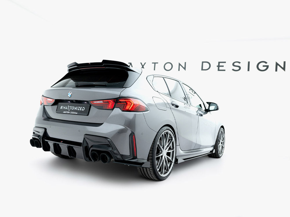 Maxton Design - Street PRO Rear Side Splitters V.2 + Flaps BMW M135i F70
